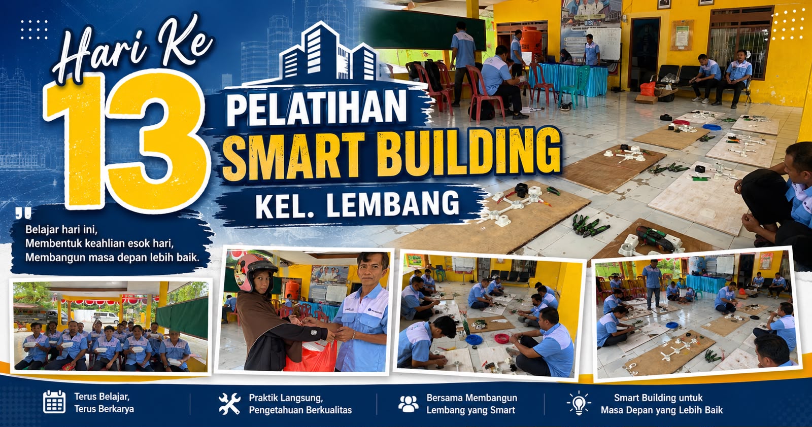 Hari ke-13 Pelatihan Smart Building Lembang: Belajar Teknologi, Membangun Keahlian untuk Masa Depan